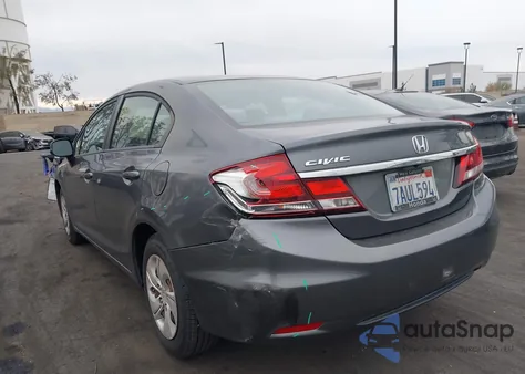 2013 Honda Civic Lx from USA, damaged, VIN 19XFB2F58DE245189